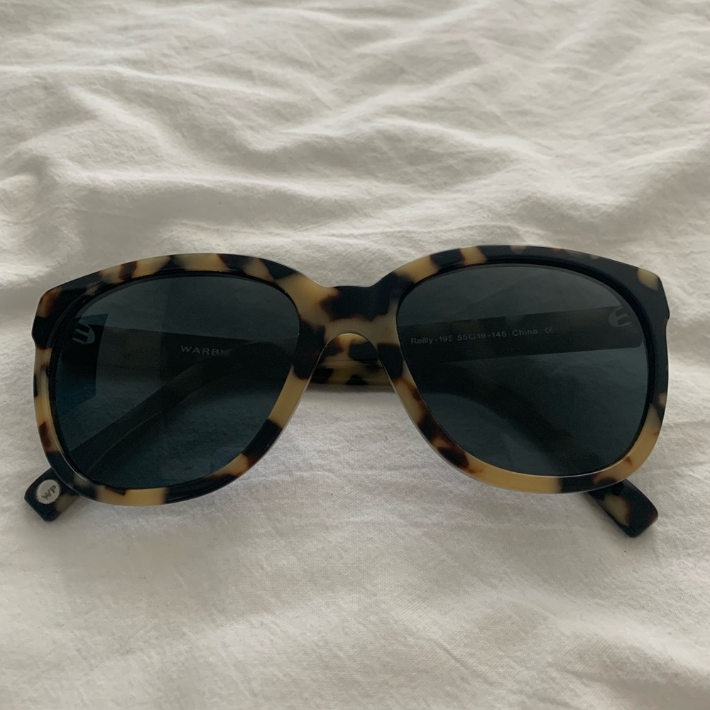warby parker tortoise reilly glasses
